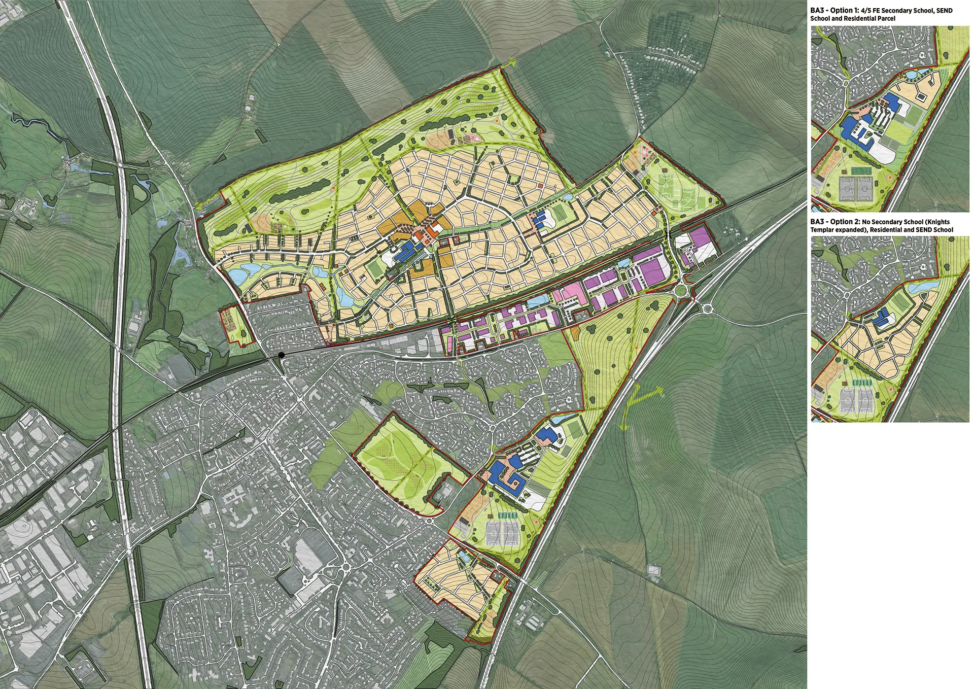 UAC080 - 148F - Draft Illustrative Masterplan - July 2025